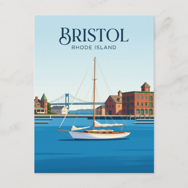 Bristol USA Vykort (Framsida)