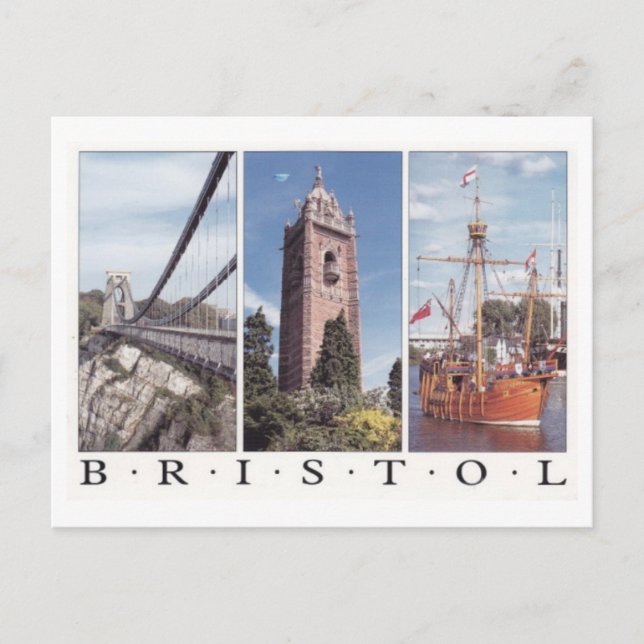 Bristol - vykort (Framsida)