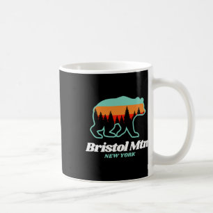 Bristolberget New York Skiing Snowboarding Bear Kaffemugg