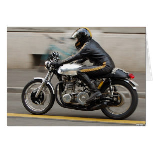 Brit-Bike-kort Hälsningskort