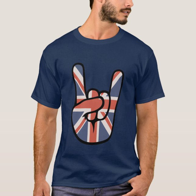 Brit Sten Hand T-shirt (Framsida)