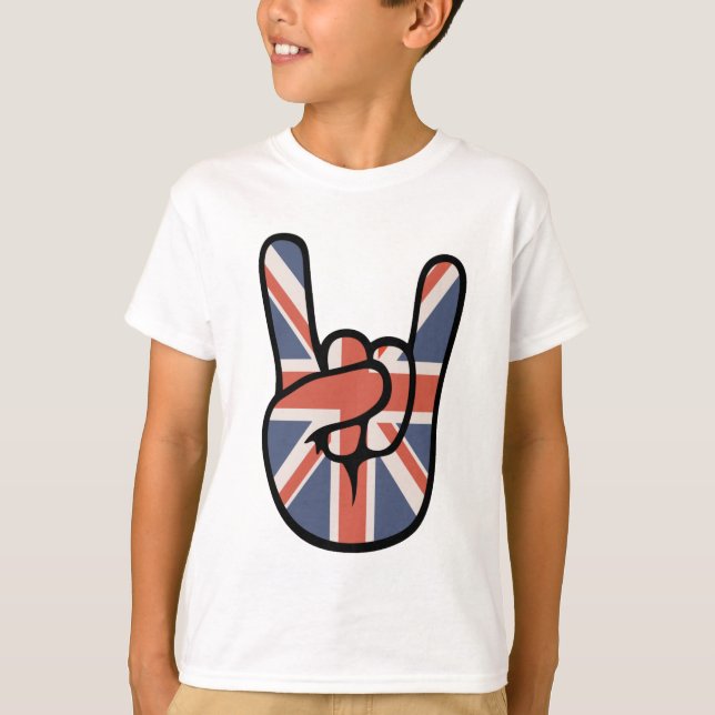 Brit Sten Hand T-shirt (Framsida)