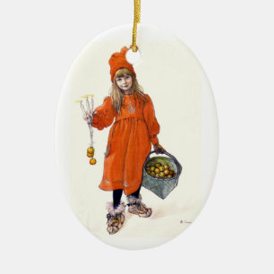 Brita as Iduna Julgransprydnad Keramik