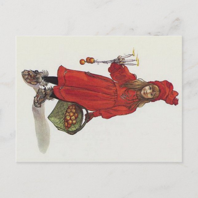 Brita som Iduna Vykort (Framsida)