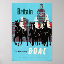 BRITAIN Fly där av BOAC Vintage Airways Travel