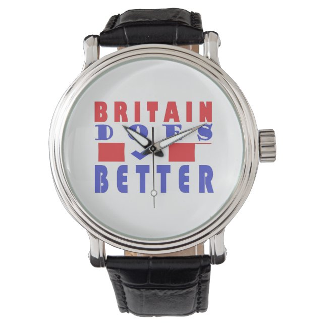 BRITAIN GÖR DET BÄTTRE ORD DESIGN ARMBANDSUR (Framsida)