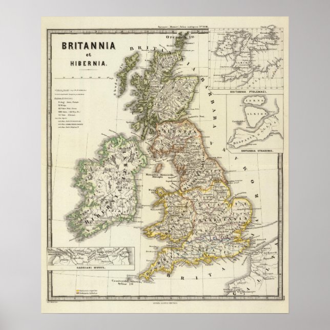 Britannia et Hibernia Poster (Framsidan)