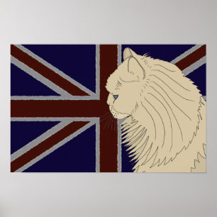 Britannia-serien: Kenzo den persiska katten Poster