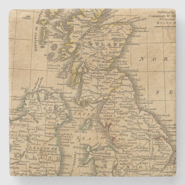 Britannien Stenunderlägg (Framsidan)