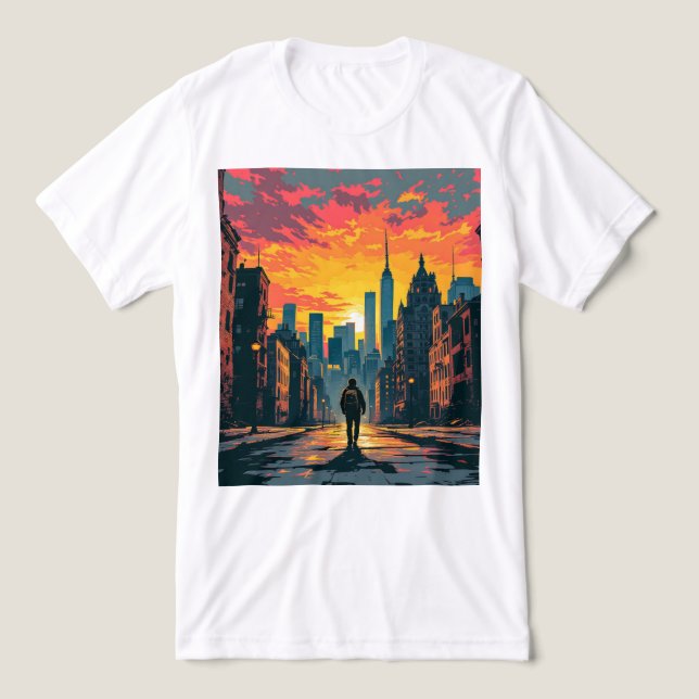 Brite-T Big City 0019364 T Shirt (Design Framsida)