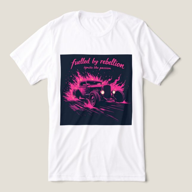 Brite-T Bränsle Av Rebellion 0019601 T Shirt (Design Framsida)