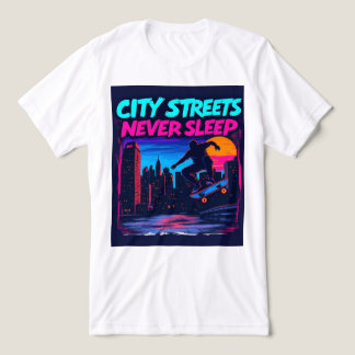 Brite-T Ciry Streets Never Sleep 0019036 T Shirt