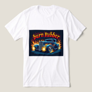 Brite-T Hot Rod Burn Rubber 0019352 T Shirt