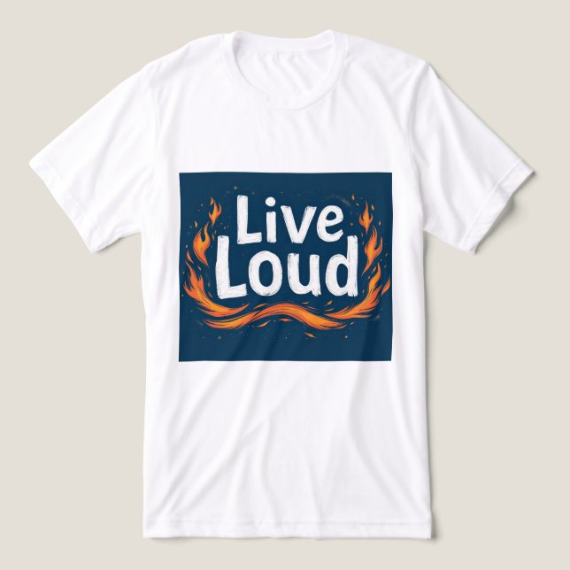 Brite-T Live Loud 0018921 T Shirt (Design Framsida)