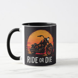 Brite-T Motorcykel Ride or Die 0019613 Mugg