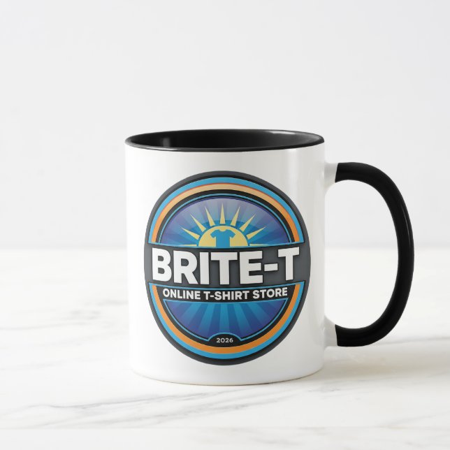 Brite-T Online T-Shirt Butik Mugg (Höger)