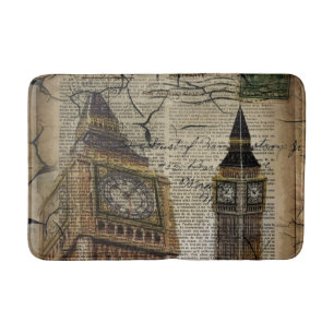 Britian England london clockTowbig ben Badrumsmatta