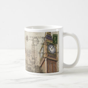 Britian England london clockTowbig ben Kaffemugg