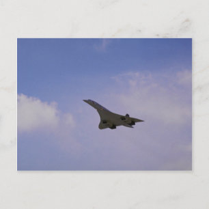 British Aerospace/Aerospatiale Concorde in flight Vykort
