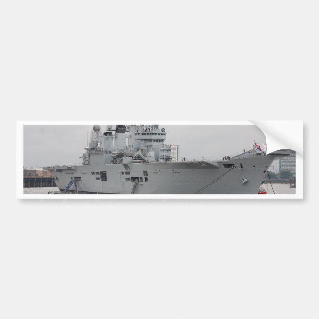 British Aircraft Carrier Bildekal (Framsidan)