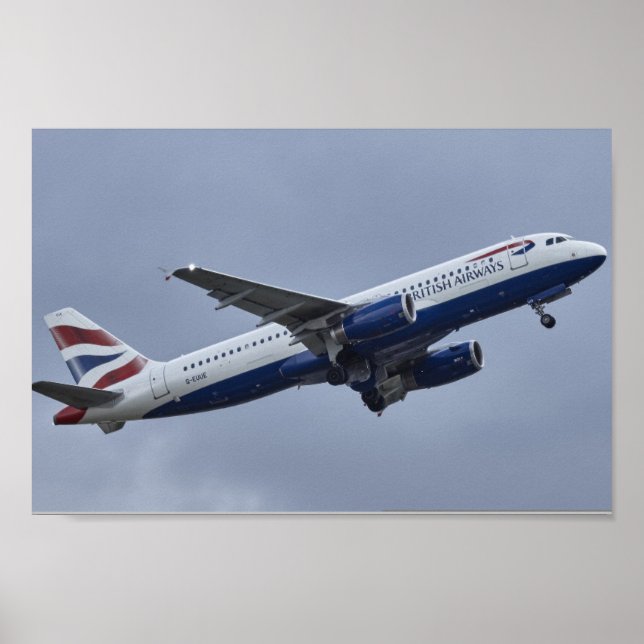 British Airways Aircraft Poster (Framsidan)