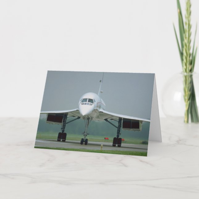 British Airways Concorde, på taxin långt Kort (Framsida)