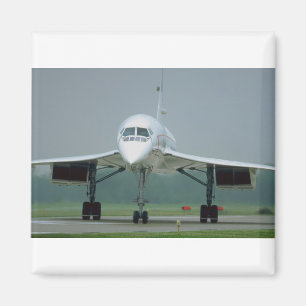 British Airways Concorde, på taxin långt Magnet