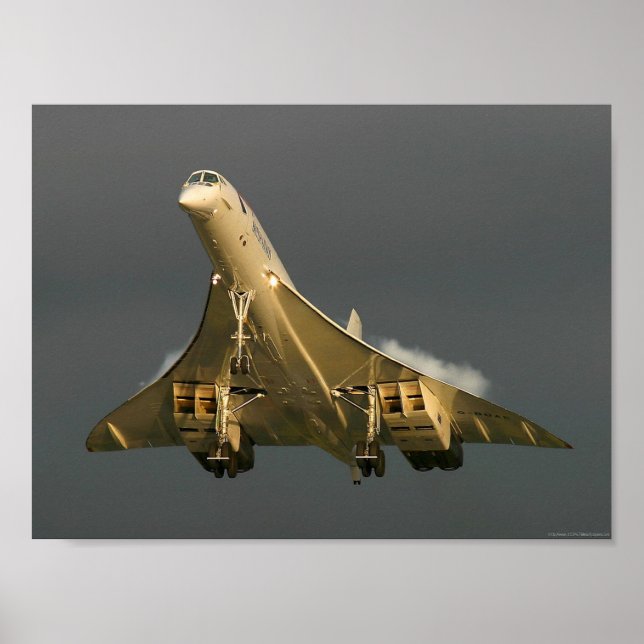 British Airways Concorde Poster (Framsidan)