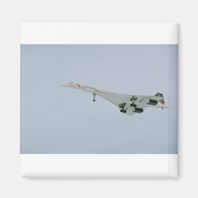 British Airways Concorde vid slutlig nedkomst, Ott Magnet (Framsidan)
