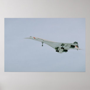British Airways Concorde vid slutlig nedkomst, Ott Poster