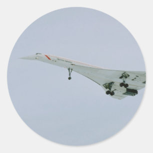 British Airways Concorde vid slutlig nedkomst, Ott Runt Klistermärke