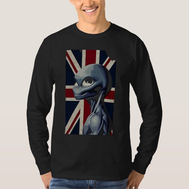 British Alien T Shirt (Framsida)