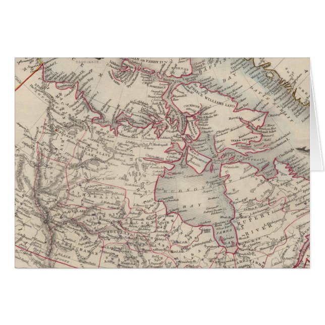 British America 2 Hälsningskort (Framsidan Horizontal)