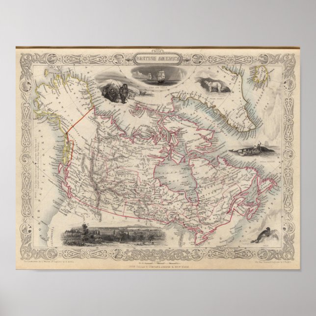 British America Poster (Framsidan)