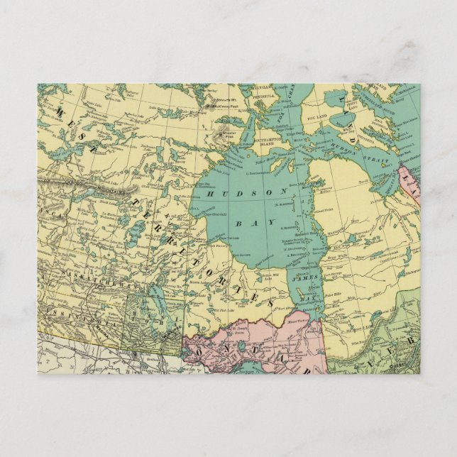 British America Vykort (Framsida)