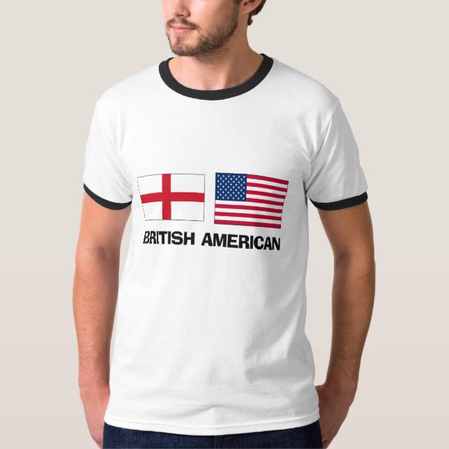 British American T Shirt (Framsida)