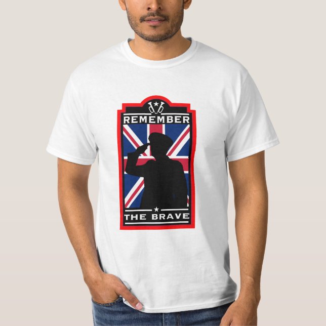 British Armed Forces Day T Shirt (Framsida)