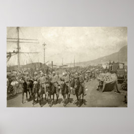 British Army Boer Krig Poster