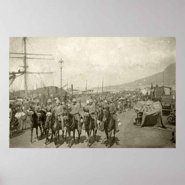 British Army Boer Krig Poster (Framsidan)