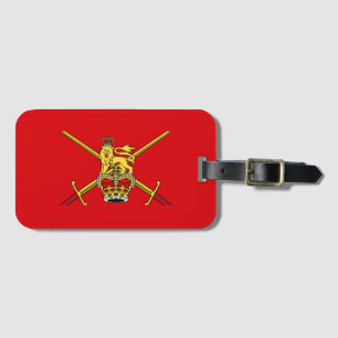 British Army flagga (icke-cerimonial) Bagagebricka