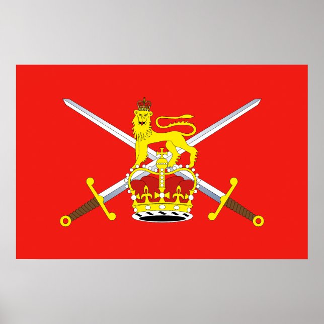 British Army, Förenade kungariket Poster (Framsidan)