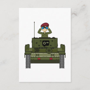 British Army Soldier in Tank OSA kort