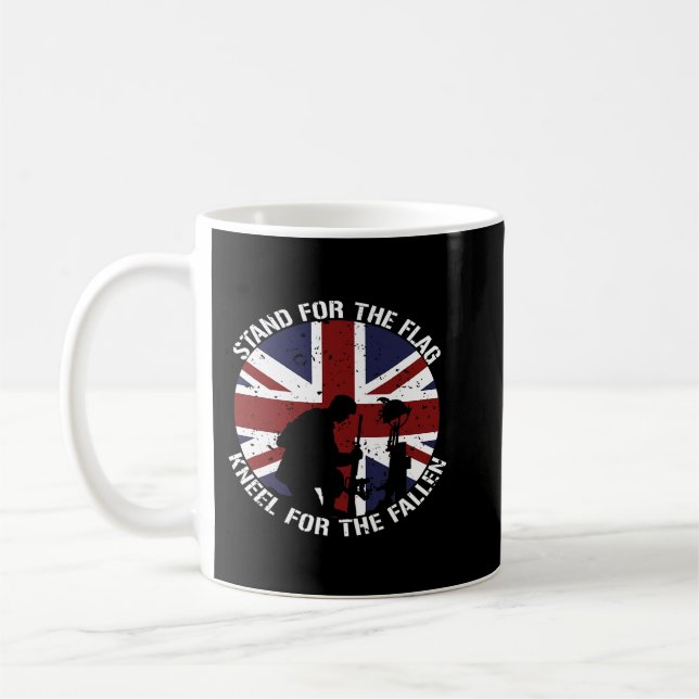 British Army Veteran Legend and Grumpy Old B_stard Kaffemugg (Vänster)