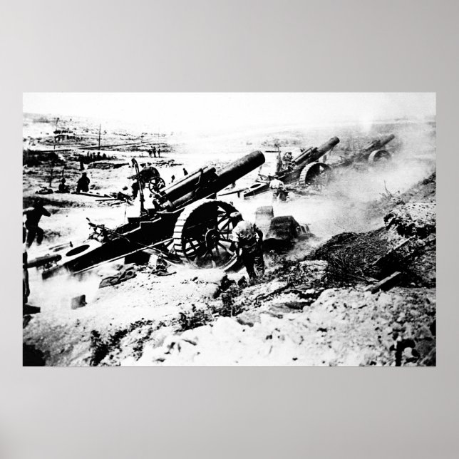 British Artillery Poster (Framsidan)