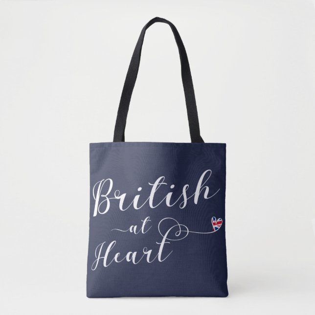 British At Heart Matkasse, Storbritannien Tygkasse (Framsida)