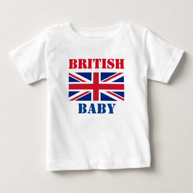 BRITISH BABY T SHIRT (Framsida)