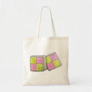 British Battenberg Marzipan Sponge Cake Bakery Tygkasse
