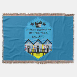 British Beach Hut Gifts and Decor Filt