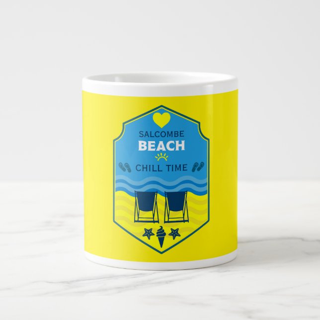 British Beach-ThERN Gift Jumbo Mugg (Framsidan)