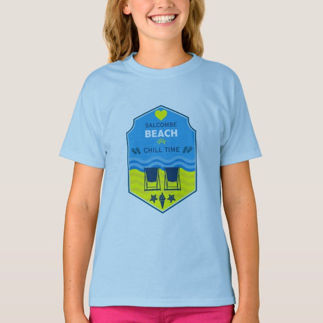 British Beach-ThERN Gift T Shirt (Framsida)